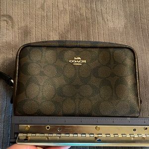 Coach cosmetic pouch